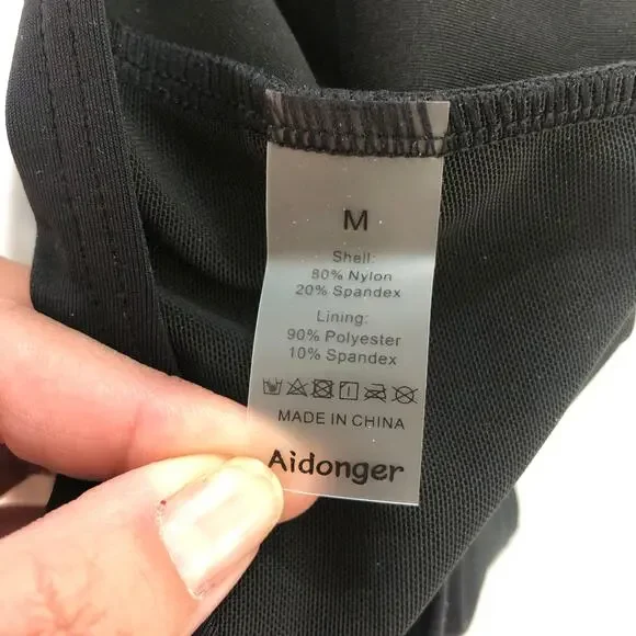 Aidonger One Piece Slimming One Piece Swimsuit - Picture 4 of 5